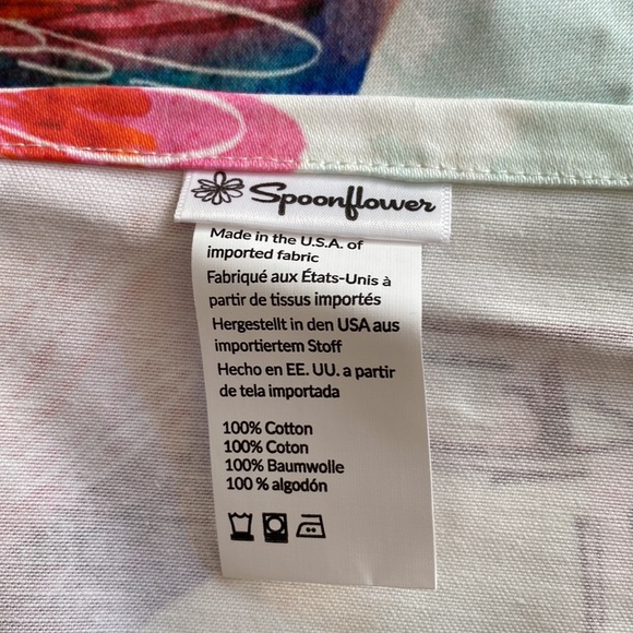 Spoonflower tablecloth. 70x90” - Picture 5 of 5